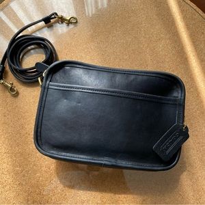 Vintage Coach Carnival Crossbody Purse, Black